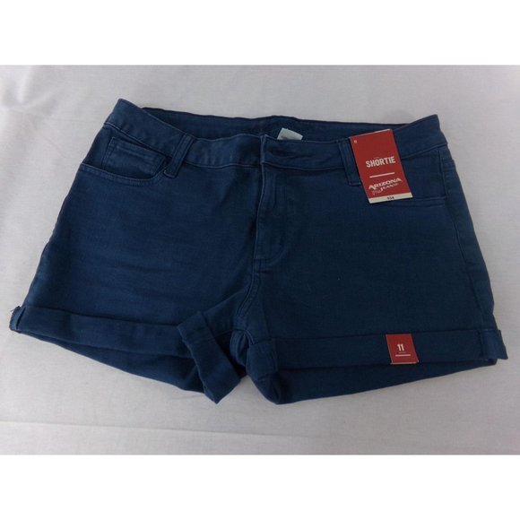 Women's Denim Shorty Arizona Jean Co. Shorts with Cuff size 9 NWT - Picture 4 of 4